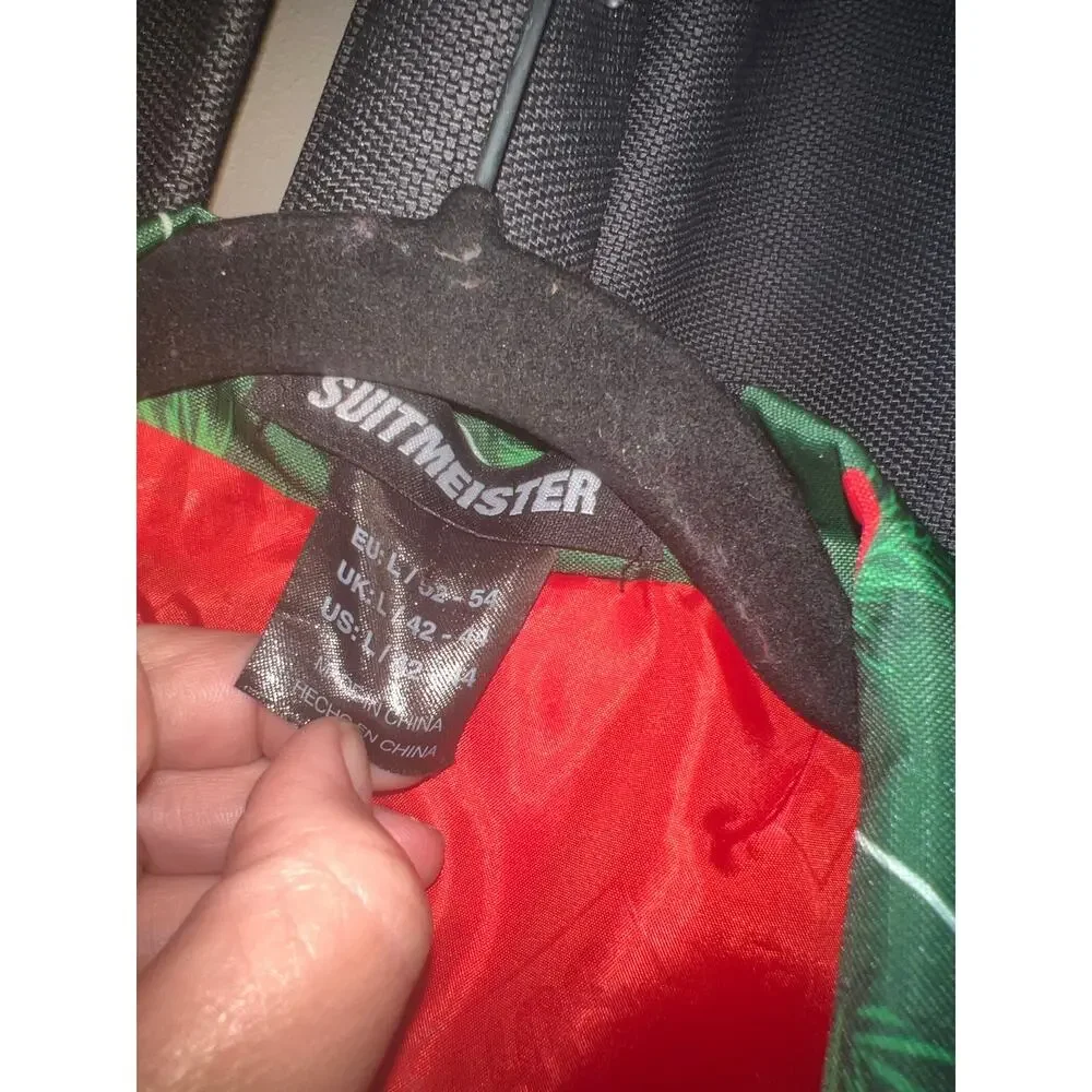 Ugly Christmas Sweater Xmas Size Large Blazer Jacket - Picture 2 of 3